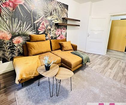 Exklusive, frisch sanierte und möblierte 2-Zimmerwohnung in zentraler Lage in Nürnberg
