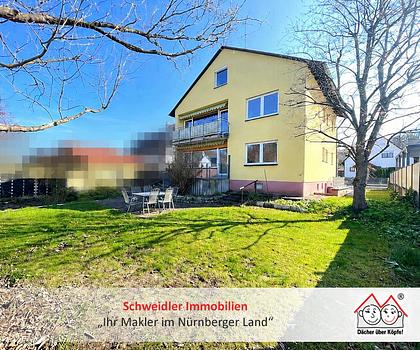 Geräumiges Zweifamilienhaus mit über 200 m² Wohnfläche in ruhiger Lage von Rückersdorf