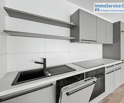 Erstbezug der modernen 2-Zi.-Wohnung mit Balkon, Einbauküche und Fußbodenheizung in Nürnberg-Nordost