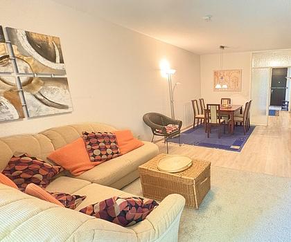 Möblierte 3-Zimmer-Wohnung mit Balkon in Nürnberg  inkl. NK  Internet