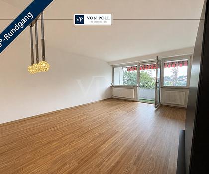Einziehen & Wohlfühlen: Frisch renovierte 3-Zimmer-Wohnung mit Balkon & Einbauküche