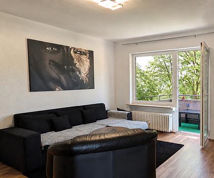 Vermietete 2-Zimmer-Wohnung mit Balkon in zentraler Lage von Nürnberg