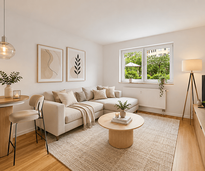 HEGERICH: Investment-Chance in der Fürther Südstadt: Renovierte 1-Zimmer-Wohnung für Kapitalanleger