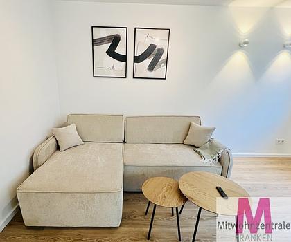 Exklusive, möblierte 2-Zimmer Designwohnung mit Flair und Balkon 
