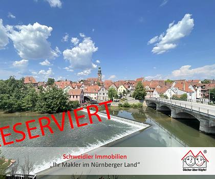Der geilste Blick der Stadt!! Luxuriöse Maisonette-Wohnung im Herzen von Lauf an der Pegnitz