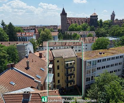 Investment-Highlight in Nürnberg! 
Mehrfamilienhaus in Gärten h.d. Veste, Bestlage, nähe Kaiserburg
