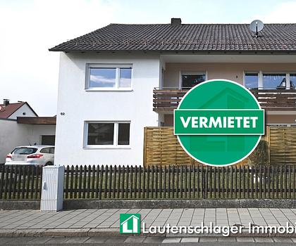 In gefragter Wohnlage von Neumarkt!
Modernisierte 4-Zi.-Wohnung
mit Balkon, Gartenanteil u. Garage