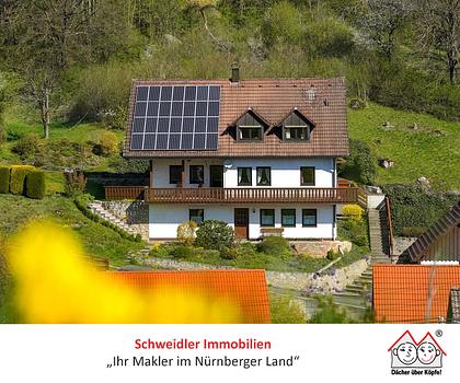 Landhausliebe mit Aussicht - Einfamilienhaus mit großem Grundstück und Garage in Thuisbrunn