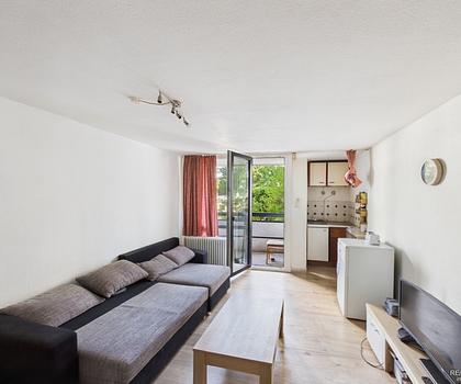 Kapitalanlage am Wöhrder See: Vermietete 1-Zimmer-Wohnung ohne Sanierungsbedarf