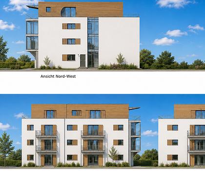 Baugrundstück mit Projektierung für ein Mehfamilienhaus in Nürnberg-Schweinau