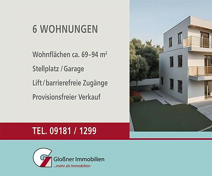 Neubau - Erdgeschoss mit Garten - nur noch eine Wohnung verfügbar!