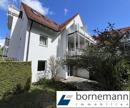 Reichelsdorf! Freie 3-Zi.-ETW mit Südterrasse  und unverbautem Blick ins Grüne + TG!