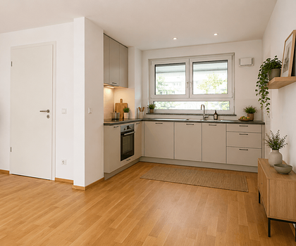 HEGERICH: Licht, Raum und Komfort – Moderne 5-Zimmer- Neubauwohnung in bester Wohnqualität
