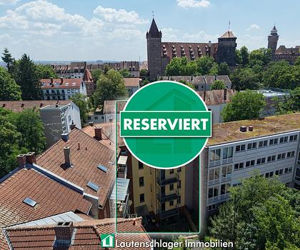 Investment-Highlight in Nürnberg! 
Mehrfamilienhaus in Gärten h.d. Veste, Bestlage, nähe Kaiserburg
