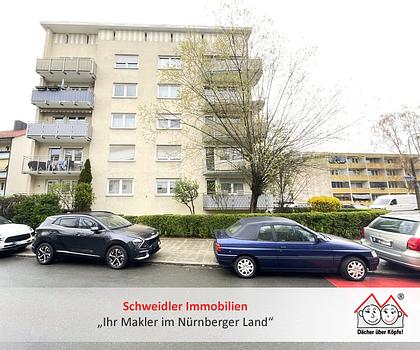 Kapitalanlage! Sehr gut vermietete 3-Zimmer-Wohnung mit Balkon in Nürnberg-Langwasser