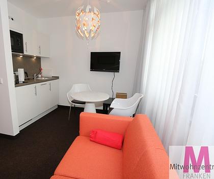 Apartment mit gehobener Komplettausstattung am Nürnberger Hafen