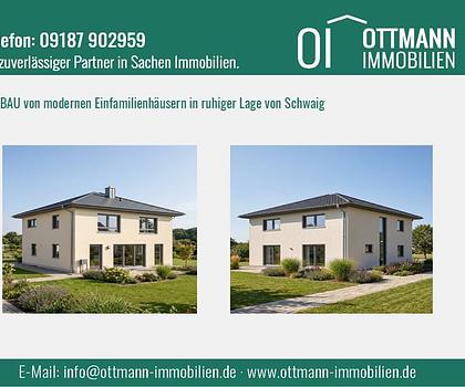 NEUBAU von modernen Einfamilienhäusern direkt in Schwaig - ruhige Sackgasse