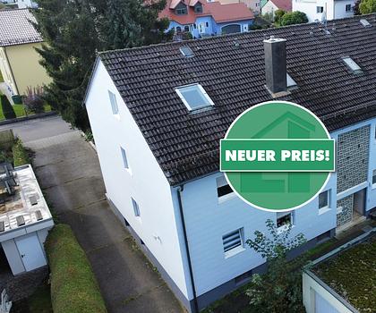 PREISREDUZIERUNG!
MFH mit Garagen in ruhiger, naturnaher Lage von Neumarkt, Stadtteil Pölling