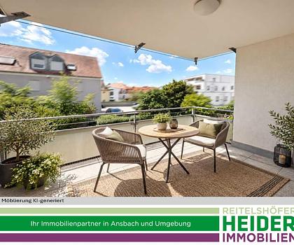 4 Zi. Wohnung mit EBK und Balkon, in guter Innenstadtlage