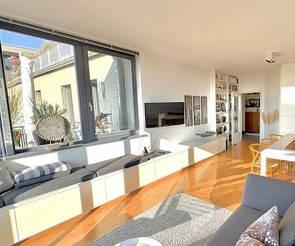Moderne 2-Zimmer-Wohnung mit Ausblick auf den Fürther Südstadtpark