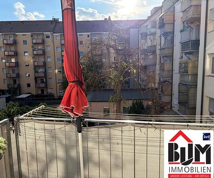 *Vermietet -2 Zimmer - Westbalkon - 2015 komplett saniert*