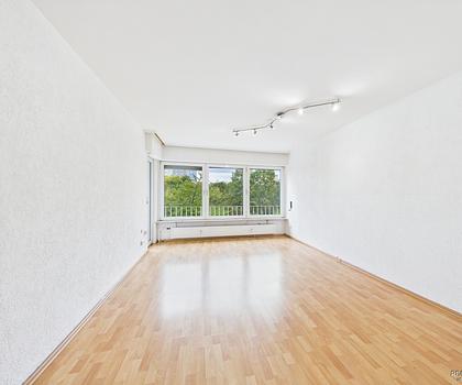 Gut aufgeteilte 2-Zimmer-Wohnung mit Blick in das Grüne