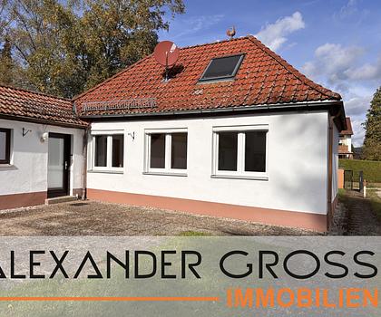 Charmante Wohnung/Haus mit Studiozimmer, Garten und Stellplatz auf ehemaligem Hofanwesen 