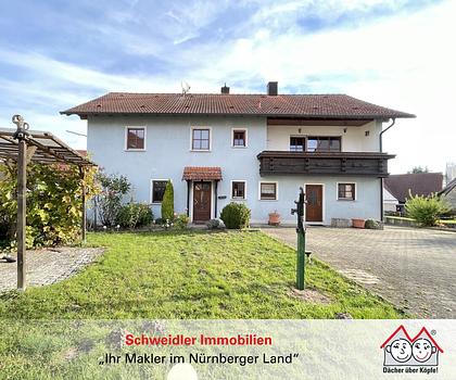 Ach du liebe Scheune! Großes Einfamilienhaus mit Scheune, Hof & Garten in Lauf-Bullach