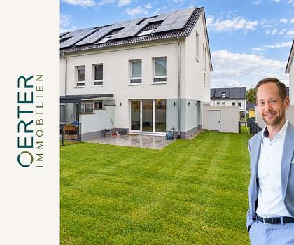 Familienleben trifft Homeoffice – neuwertiges Eckhaus mit Einauküche, Garage undSüdgarten