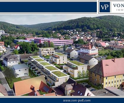 "Stadtgärten" - Premium Wohnen in Ebermannstadt, 2-Zimmer-Wohnung mit Terrasse
