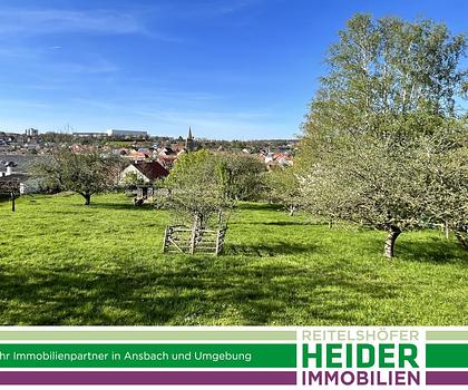 Grundstück mit Entwicklungspotential in sonniger, ruhiger Lage