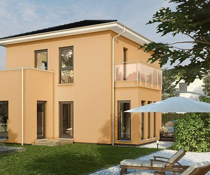 Effizienzhaus mit großem Grundstück in Allersberg in zweiter Reihe