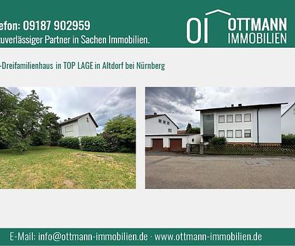 Zwei-Dreifamilienhaus in Altdorf bei Nürnberg