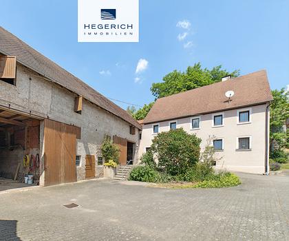 HEGERICH: Tradition und Freiheit: Sanierungsbedürftiger Bauernhof in ruhiger Lage