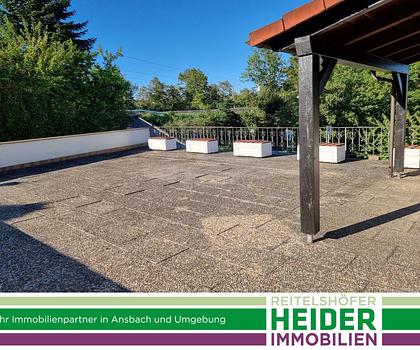 3 Zi. Wohnung mit großer Terrasse