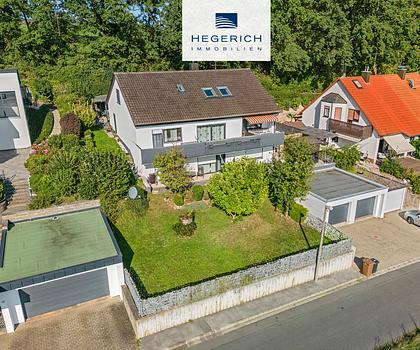 HEGERICH: Wunderschönes Dreifamilienhaus mit Fernblick