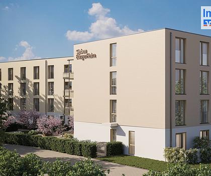 Neubau - Kapitalanleger aufgepasst: Rollstuhlgerechtes Einzelzimmer-Pflegeappartement in modernem Pflegezentrum im Allgäu!