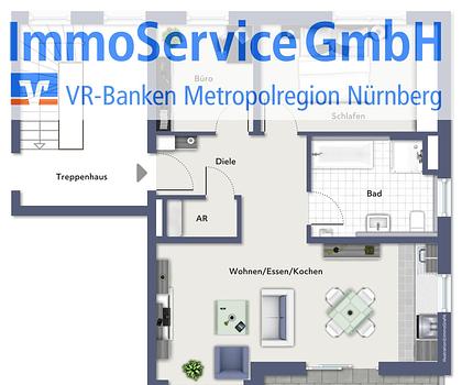 Neubau: 7-FH mit Carports in Nürnberg-Fischbach - 3 Wohnungen verkauft! - Baubeginn bereits erfolgt