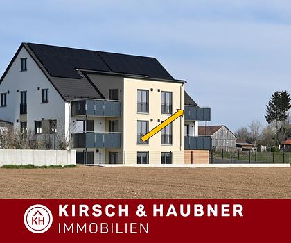 Perfekte 3-Zi.-Wohnung mit großer Balkonterrasse & Weitblick!
Neubau-Erstbezug (KfW 40-Effizienzhaus),  
 Breitenbrunn - OT Hamberg