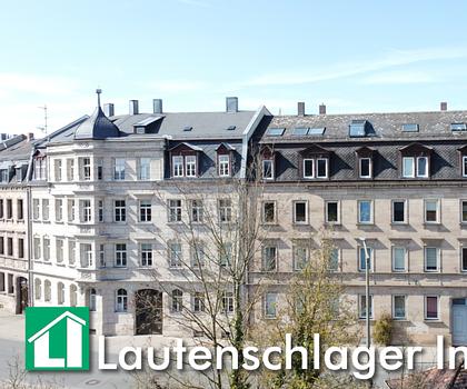 Loftartige 2,5-Zimmer-Dachgeschosswohnung mit großer Dachterrasse am Wiesengrund Fürth!