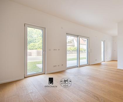 Provisionsfreie, exklusive Terrassenwohnung im Quartier 21/7 am Forstweiher in Nürnberg-Eibach