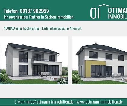 NEUBAU eines modernen Einfamilienhauses in Altenfurt