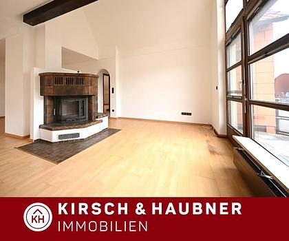 Helles Wohnerlebnis mit Kamin und 
großzügigen Fensterfronten!
Wendelstein