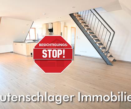 Für das moderne Paar! 4-Zimmer-DG-Wohnung mit großer Dachterrasse in Berg bei Neumarkt/OPf.