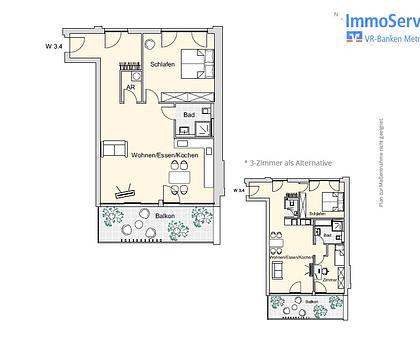 Ansprechende Wohnanlage im Nürnberg Nord: 60 stilvolle Neubau-ETW und 10 Büroeinheiten in Stadtlage!