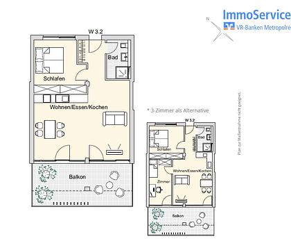 Ansprechende Wohnanlage im Nürnberg Nord: 60 stilvolle Neubau-ETW und 10 Büroeinheiten in Stadtlage!