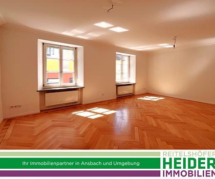 Komplett sanierte 3,5 Zimmerwohnung in Ansbach, Fußgängerzone