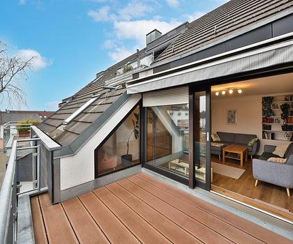 Maisonette-Wohnung mit 3 Loggias - eine wahre Perle!