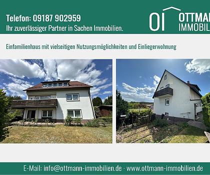 Einfamilienhaus mit vielseitigen Nutzungsmöglichkeiten