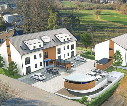 NEU! GARTENPARADIES: 2-Zi.-Erdgeschoss-Wohnung | Terrasse mit Garten| Fußbodenheizung | Aufzug uvm.